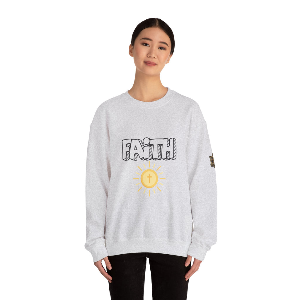 FAITH Bubble Sweatshirt | Christian faith pullover