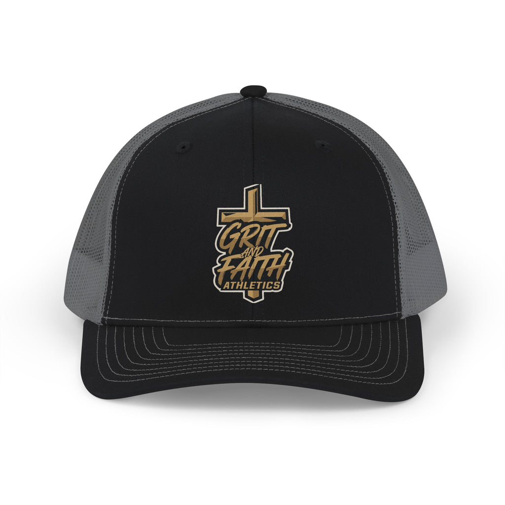 Grit and Faith Athletics -  Logo Snapback Trucker Hat