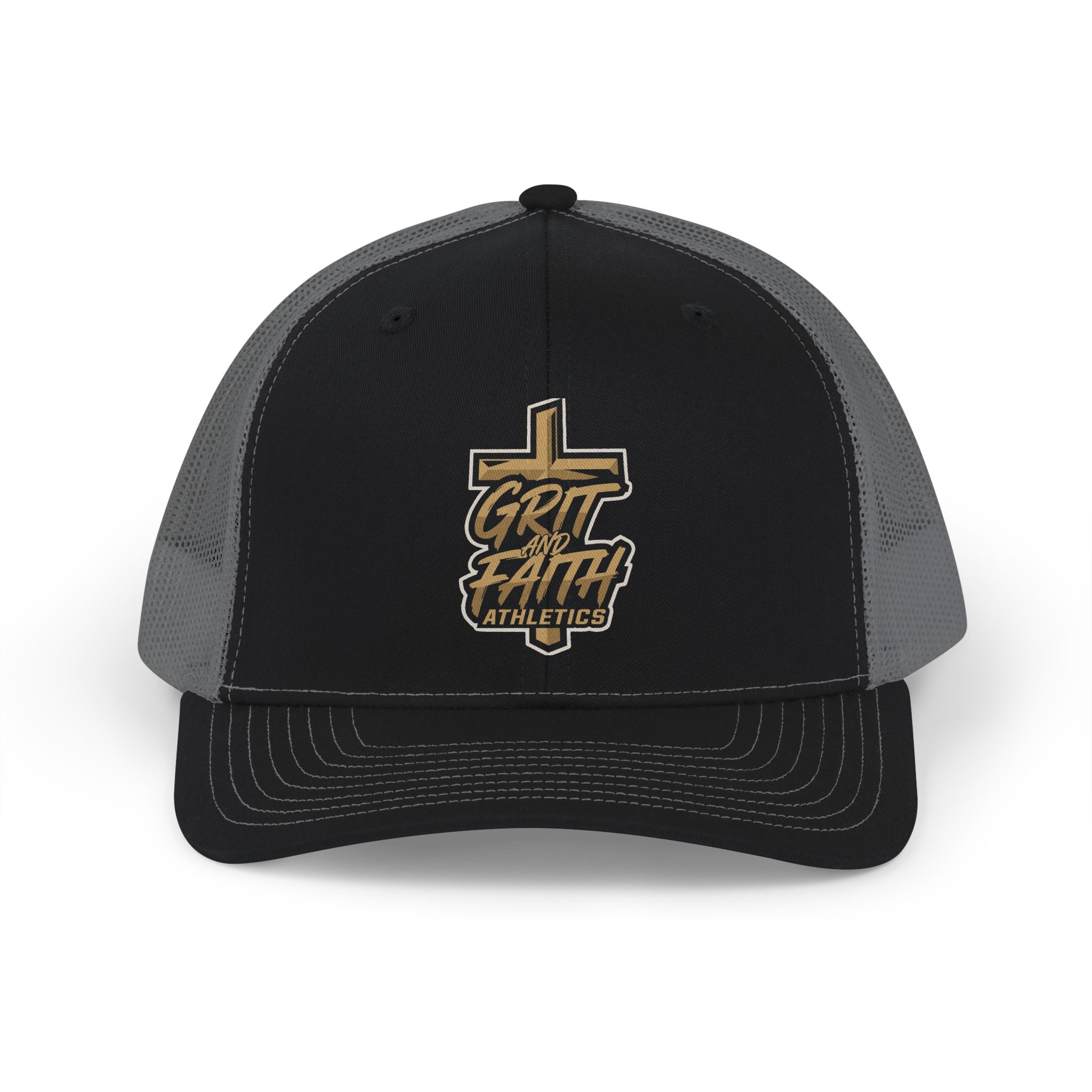 Grit and Faith Athletics -  Logo Snapback Trucker Hat
