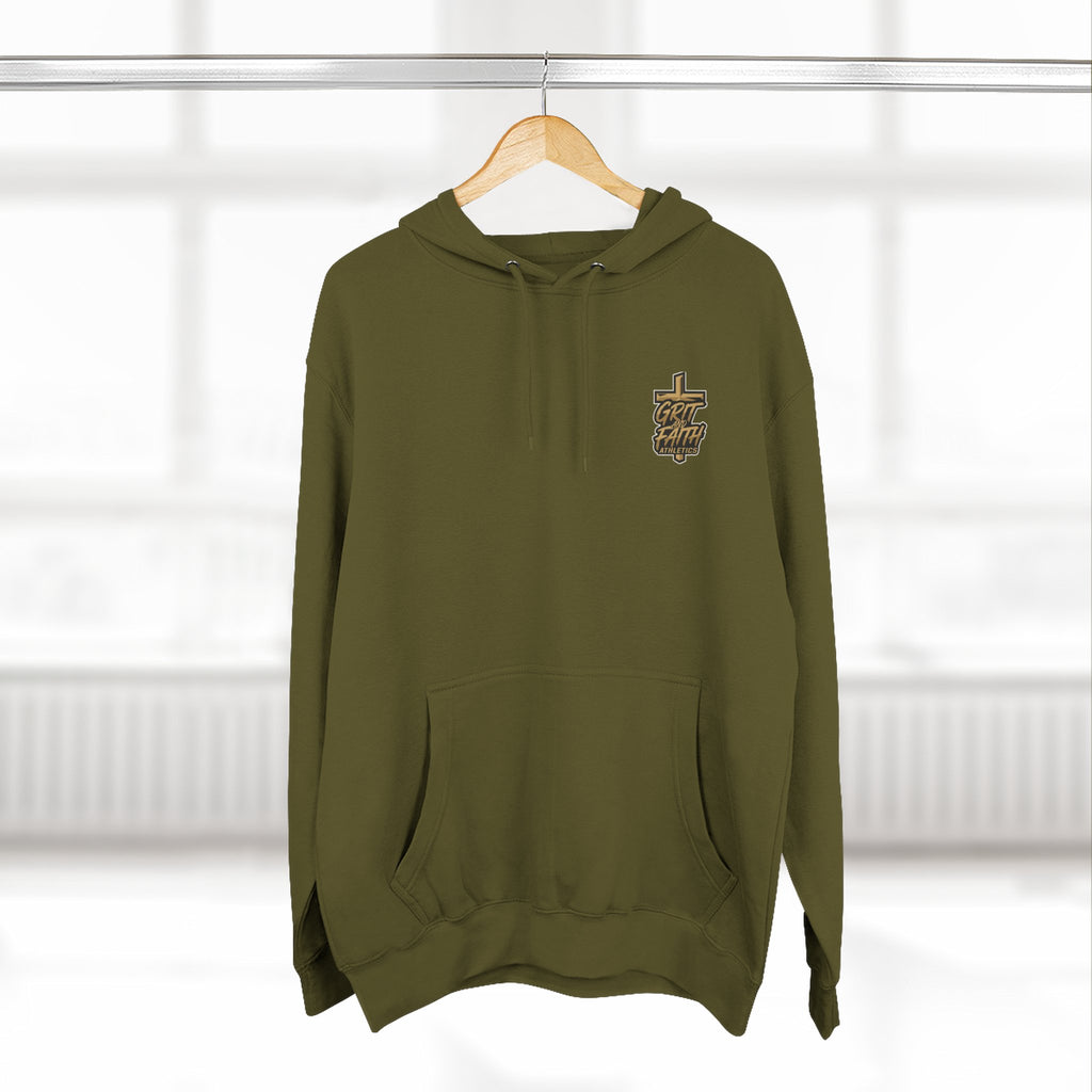 Grit and Faith Sweatshirt - Pray Train Repeat Hoodie