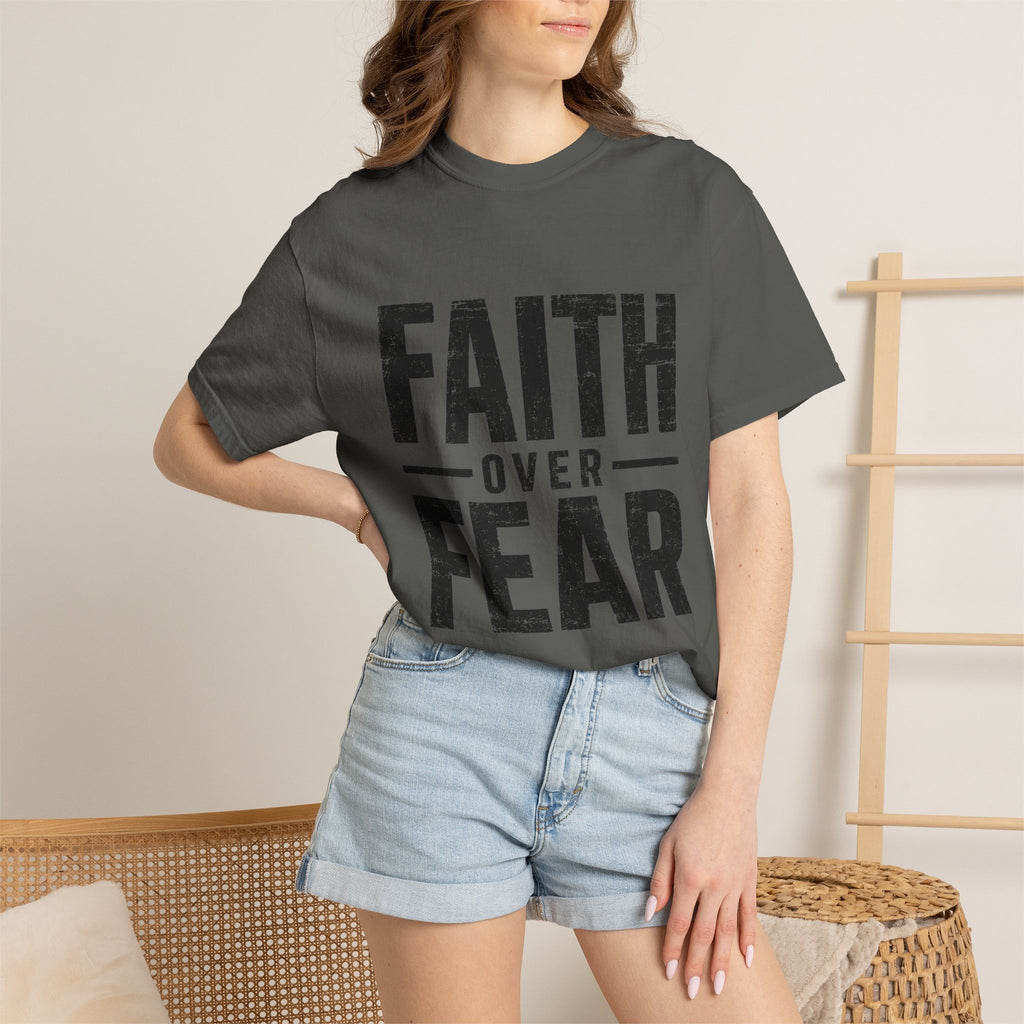 Grit and Faith T-Shirt — Faith Over Fear Tee
