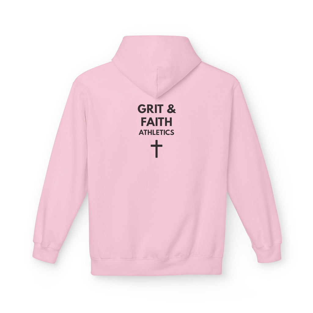 Grit and Faith Athletics Hoodie — Spartan Cross Pullover