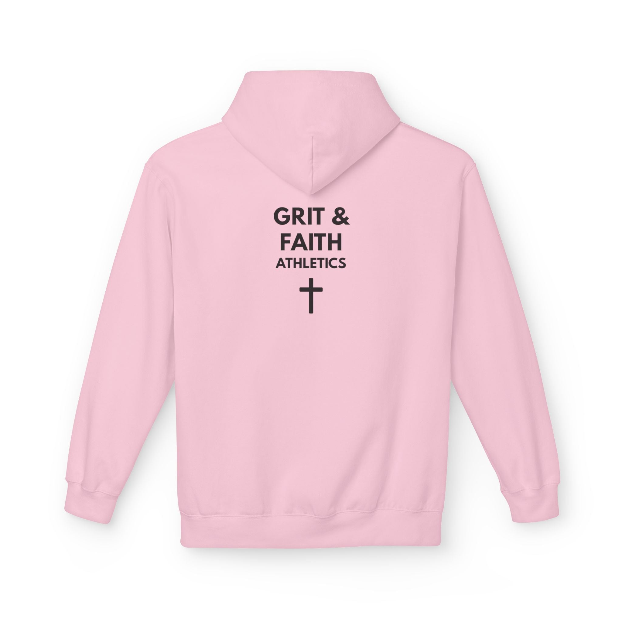 Grit and Faith Athletics Hoodie — Spartan Cross Pullover