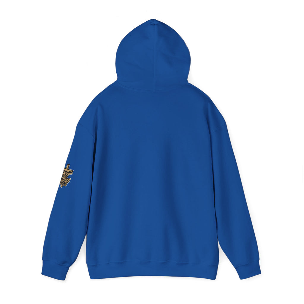 Grit & Faith Cross Hoodie - I Can do All Things Through Christ Comfortable Pullover