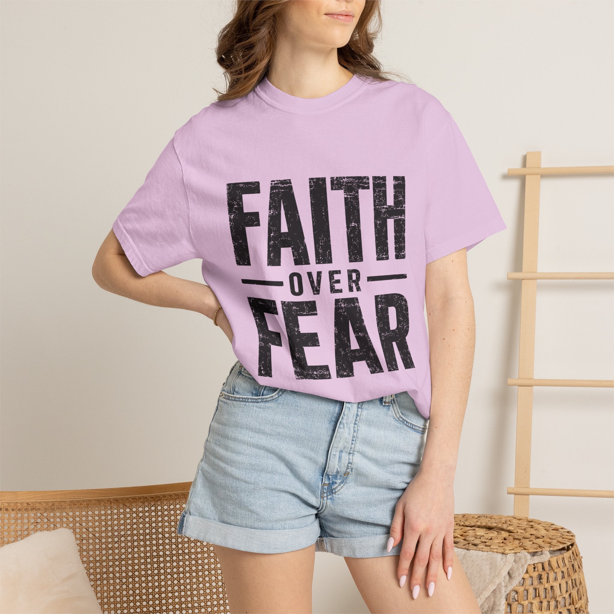 Grit and Faith T-Shirt — Faith Over Fear Tee