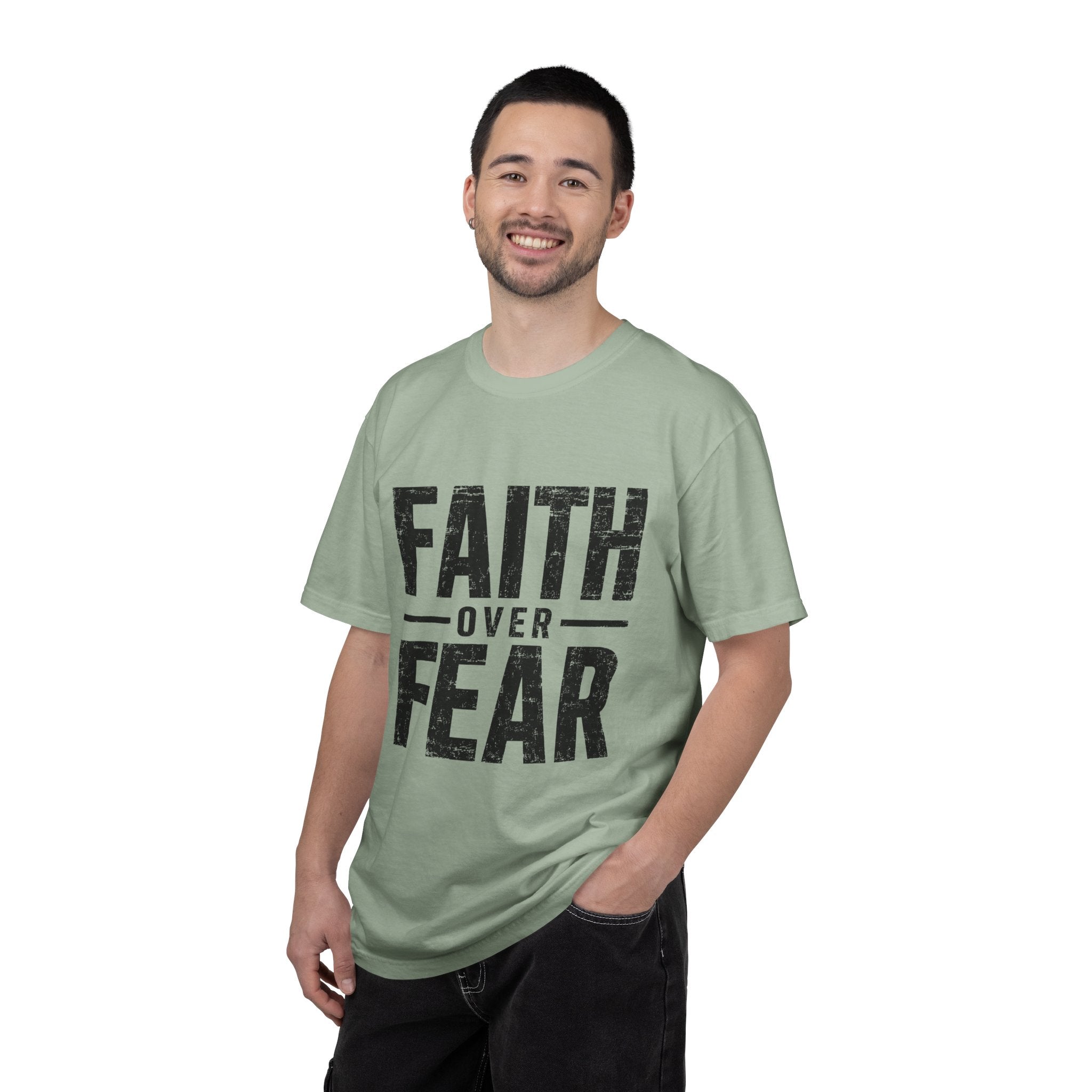Grit and Faith T-Shirt — Faith Over Fear Tee
