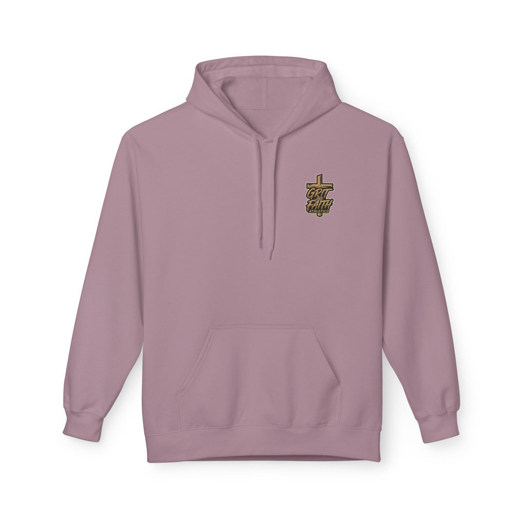 Grit and Faith Athletics Hoodie — Spartan Cross Pullover