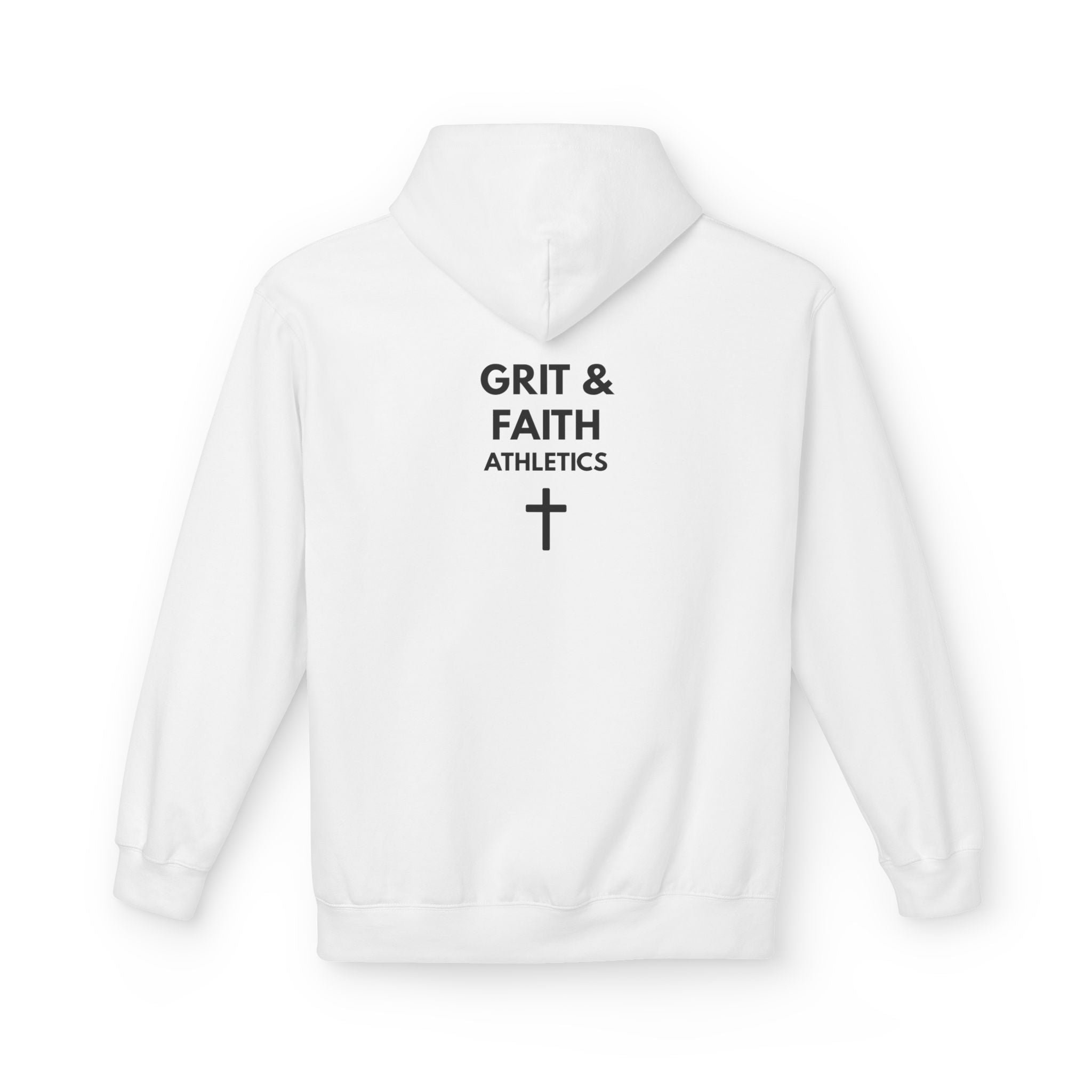 Grit and Faith Athletics Hoodie — Spartan Cross Pullover