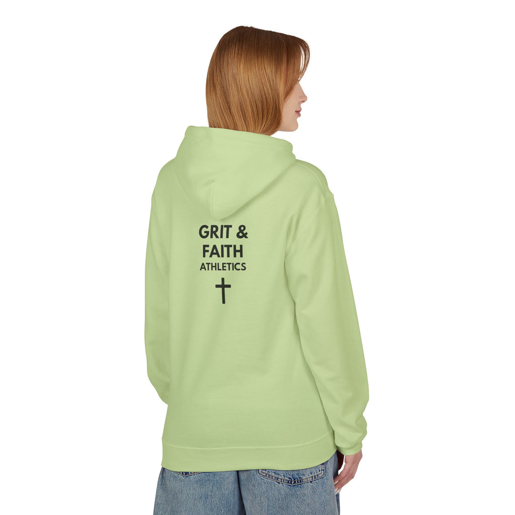 Grit and Faith Athletics Hoodie — Spartan Cross Pullover