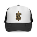 Grit & Faith Trucker Cap – Cross Logo Mesh Hat