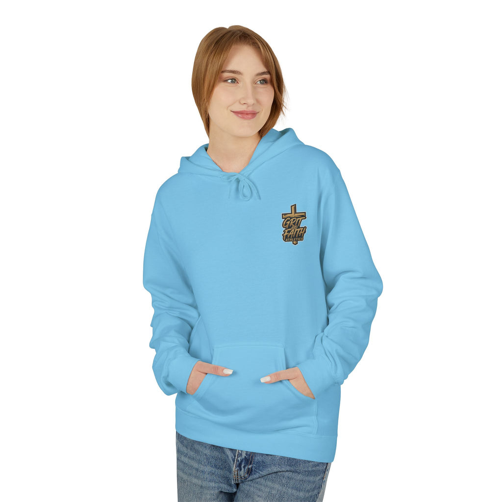 Grit and Faith Athletics Hoodie — Spartan Cross Pullover