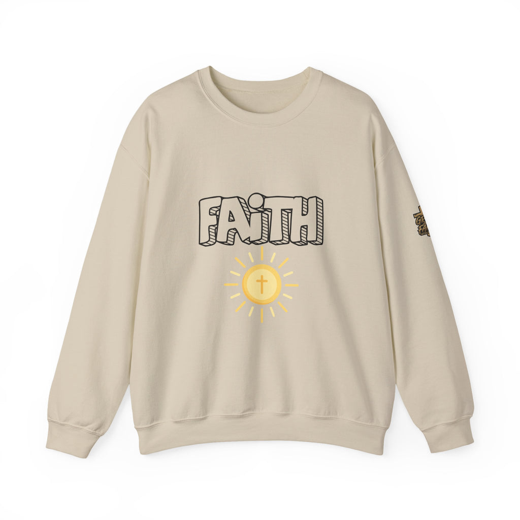 FAITH Bubble Sweatshirt | Christian faith pullover