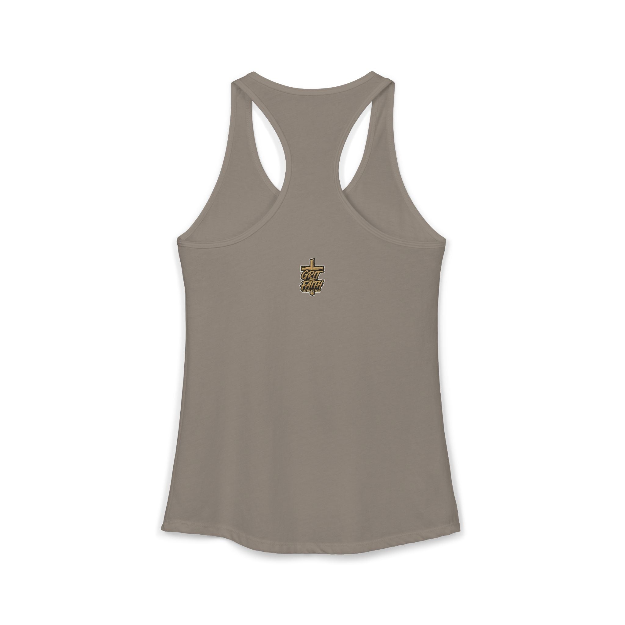 Grit and Faith Women's Racerback Tank - Faith Over Fear