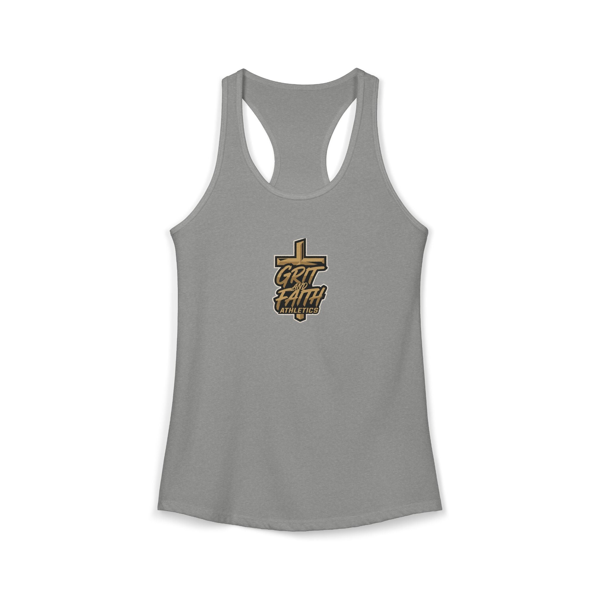 Grit and Faith - Women's Logo Racerback Tank