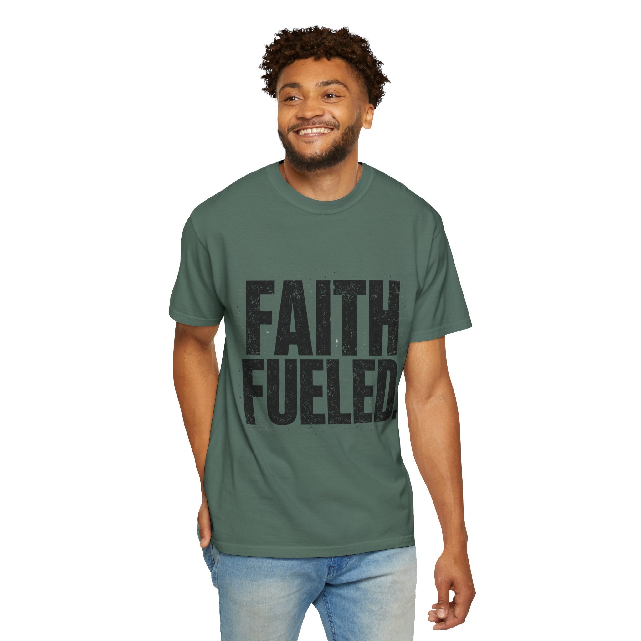 Grit and Faith T-Shirt — Faith Fueled Tee