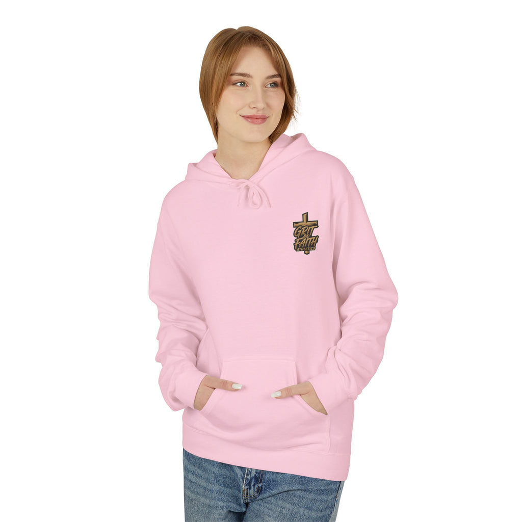 Grit and Faith Athletics Hoodie — Spartan Cross Pullover