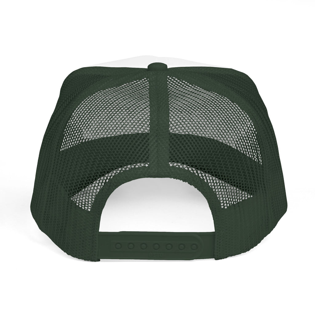 Grit & Faith Trucker Cap – Cross Logo Mesh Hat