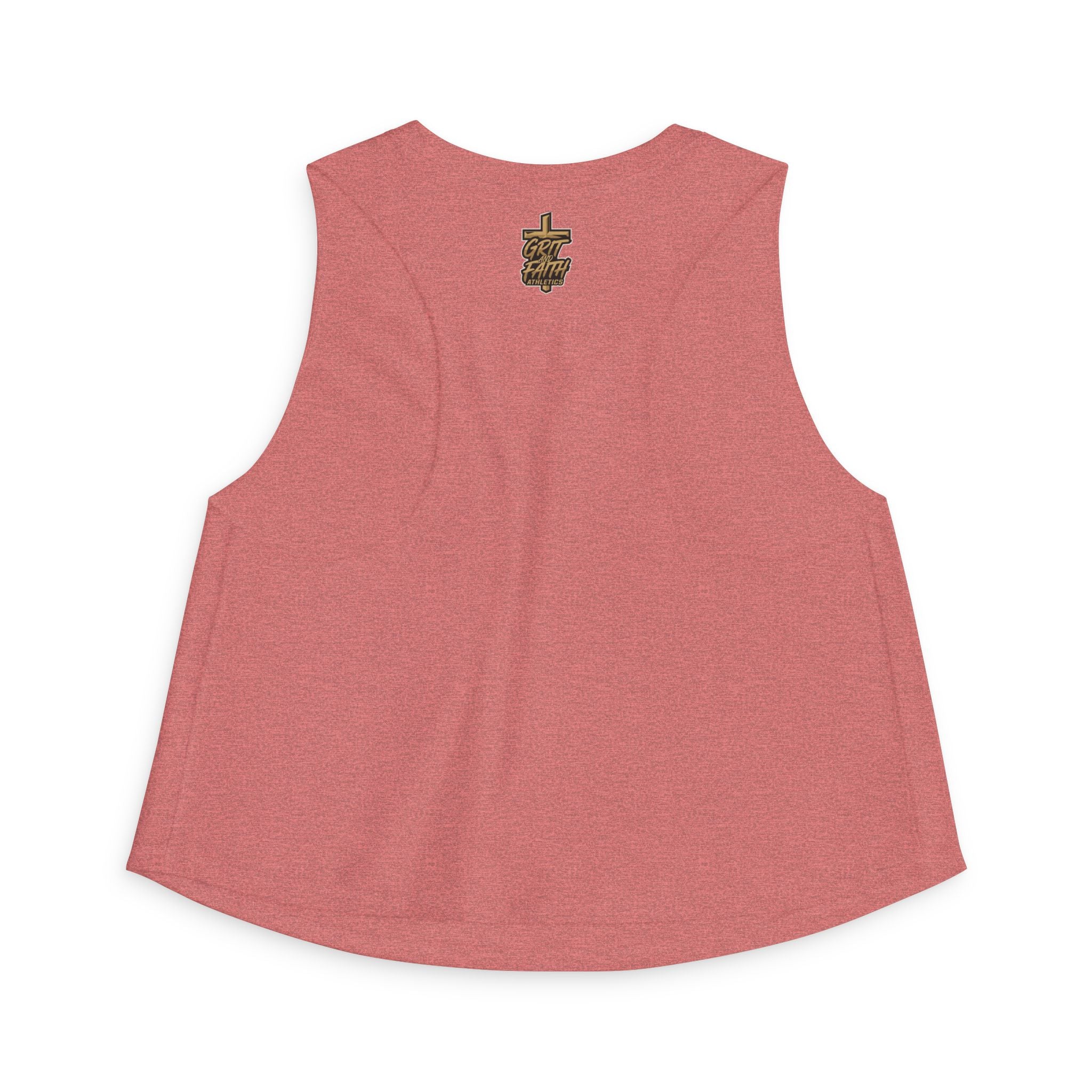 Grit and Faith Crop Top – Forged Through Faith Graphic Tank