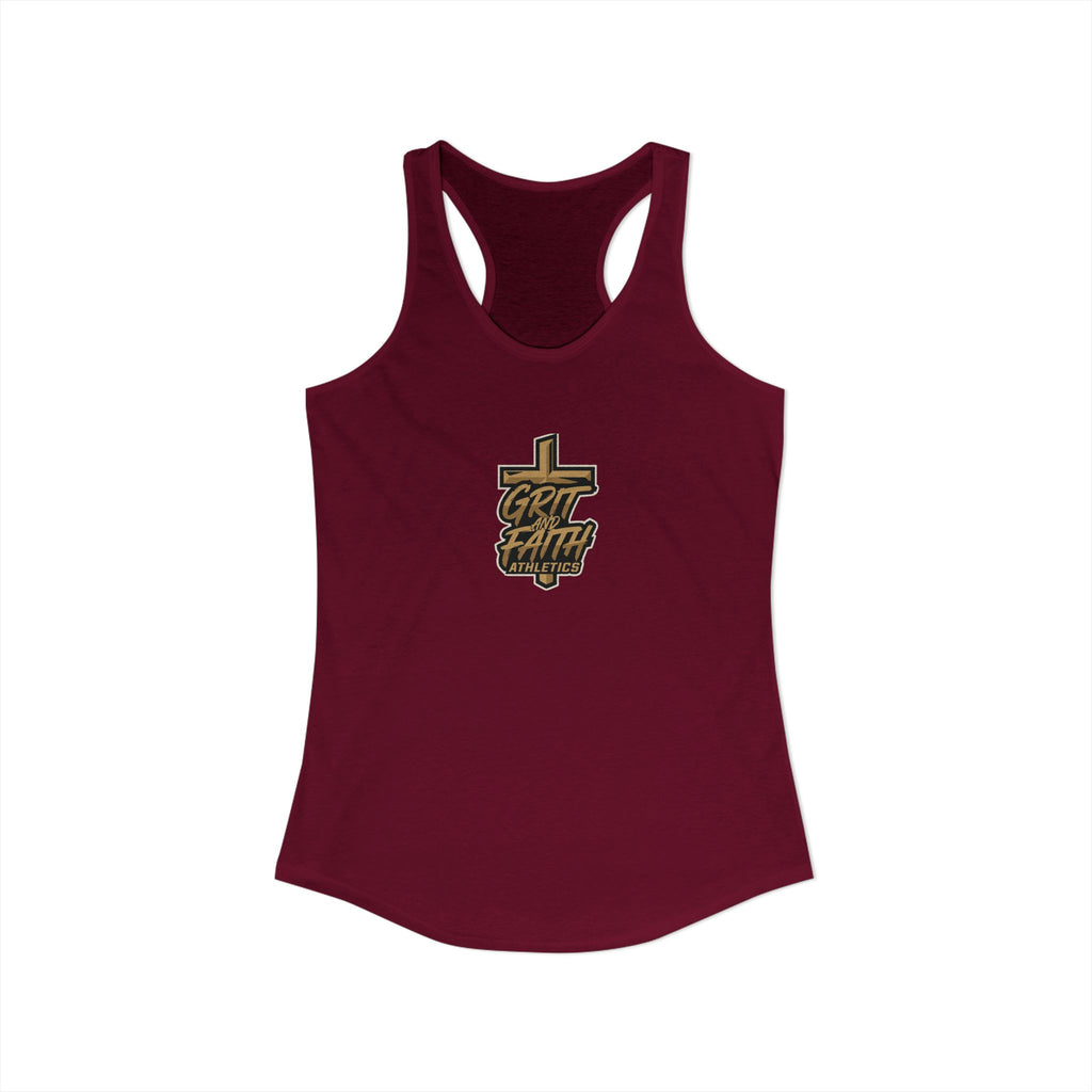 Grit and Faith - Women's Logo Racerback Tank