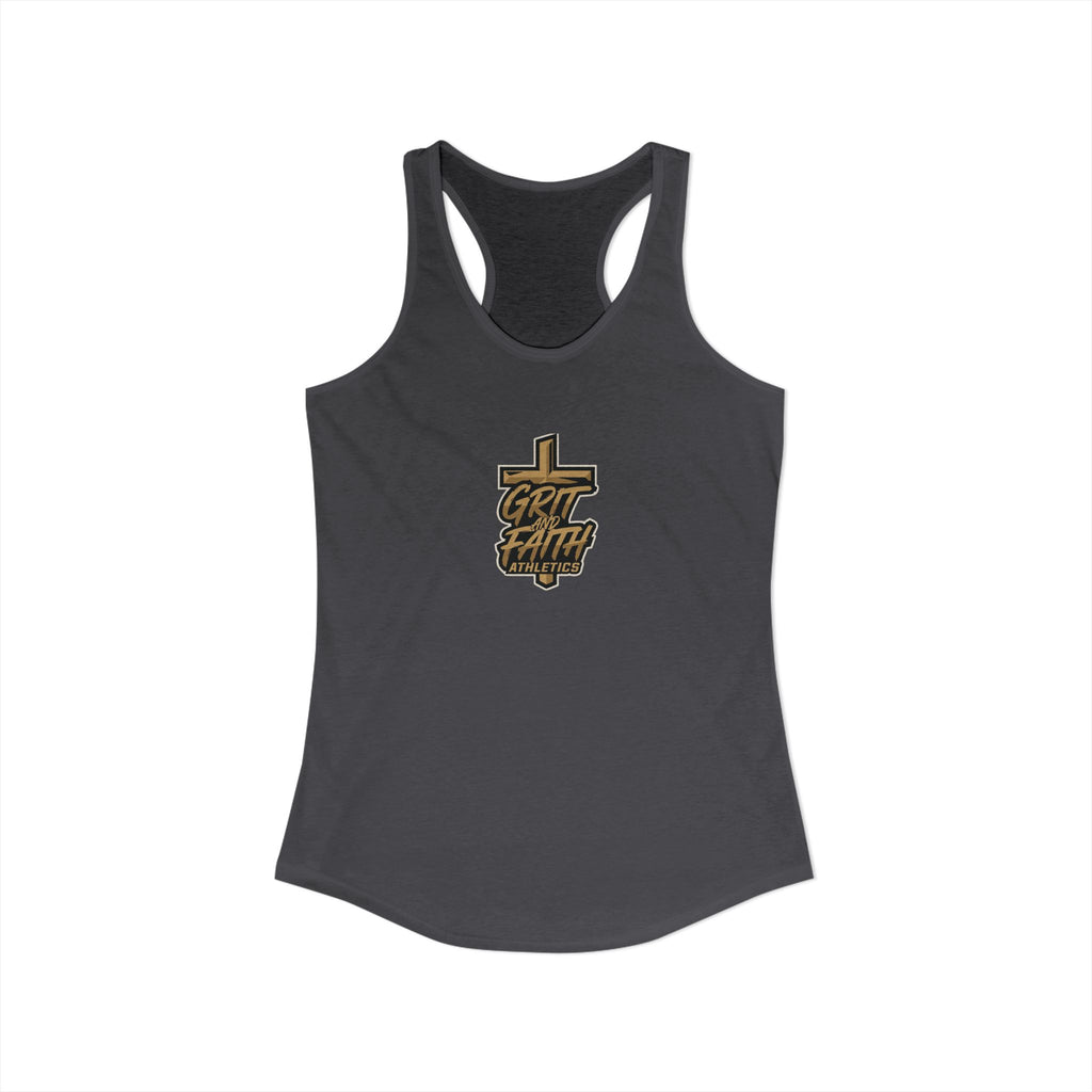Grit and Faith - Women's Logo Racerback Tank