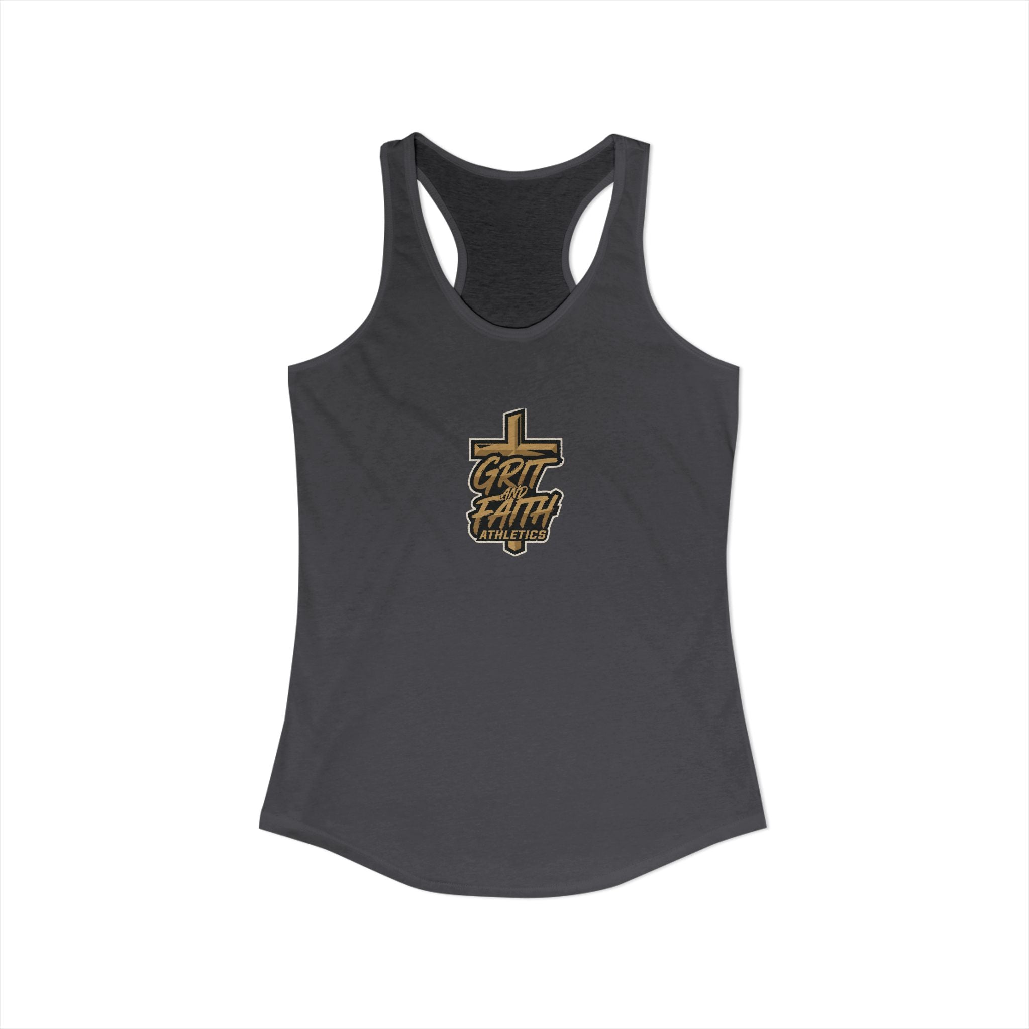 Grit and Faith - Women's Logo Racerback Tank