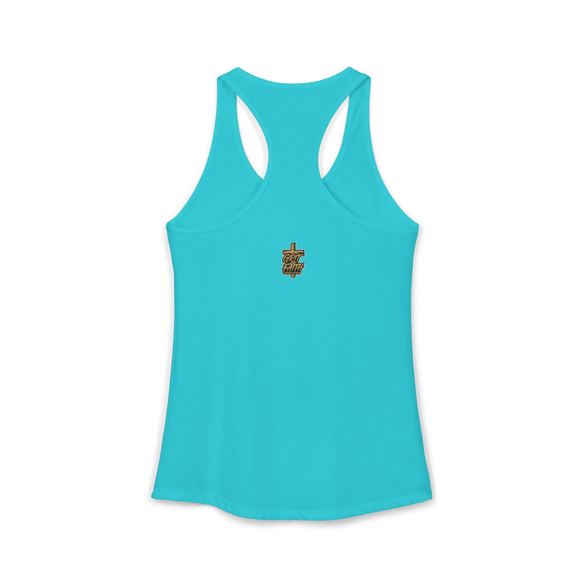 Grit and Faith Women's Racerback Tank - Faith Over Fear