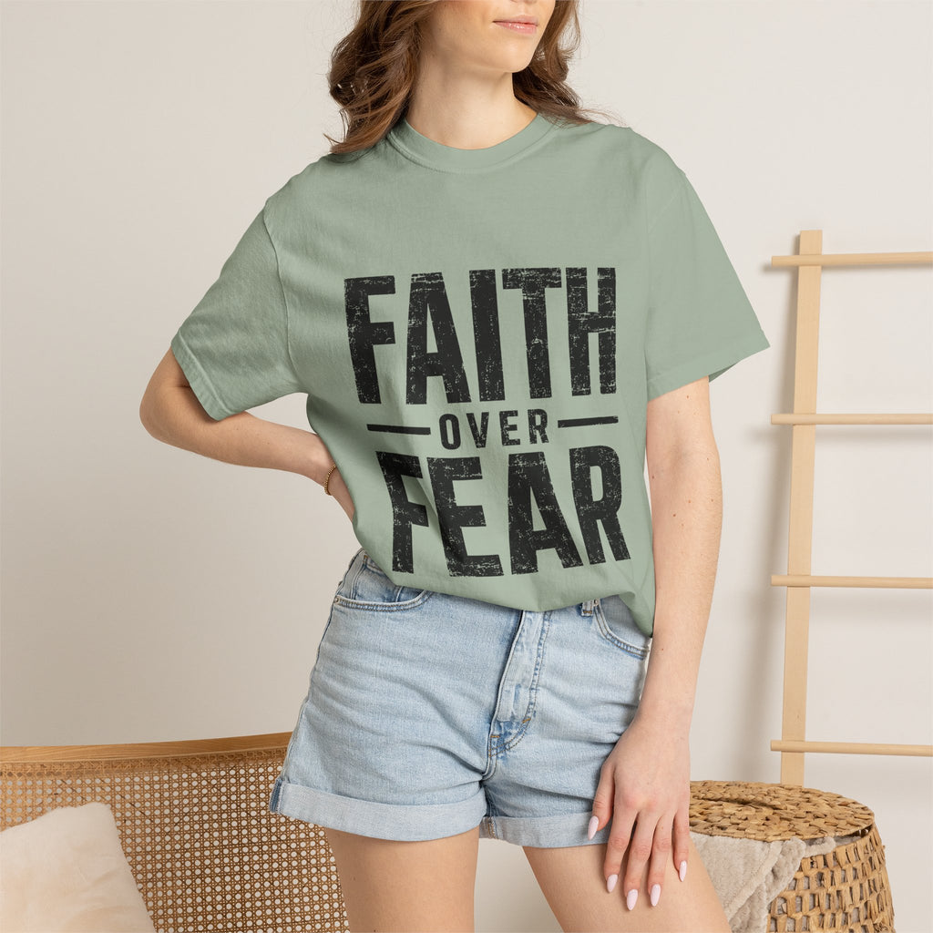 Grit and Faith T-Shirt — Faith Over Fear Tee