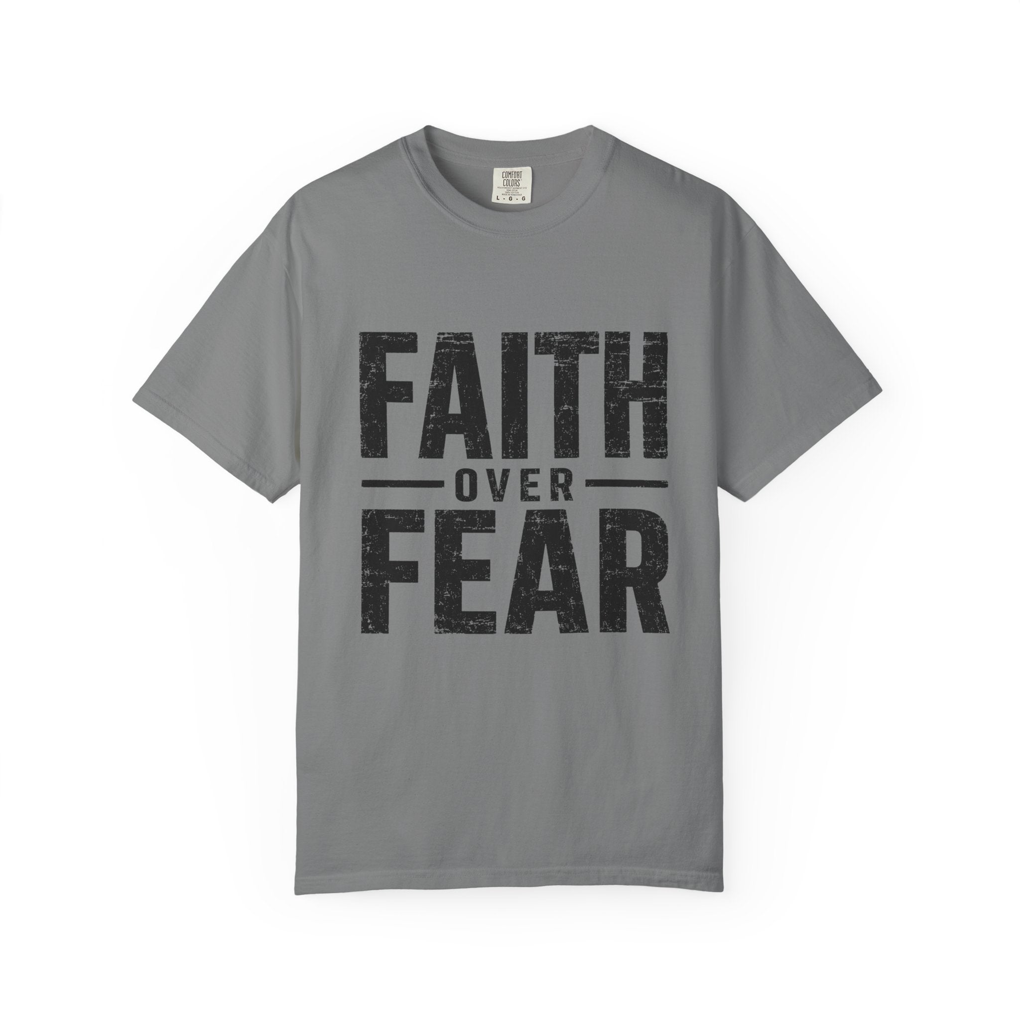 Grit and Faith T-Shirt — Faith Over Fear Tee