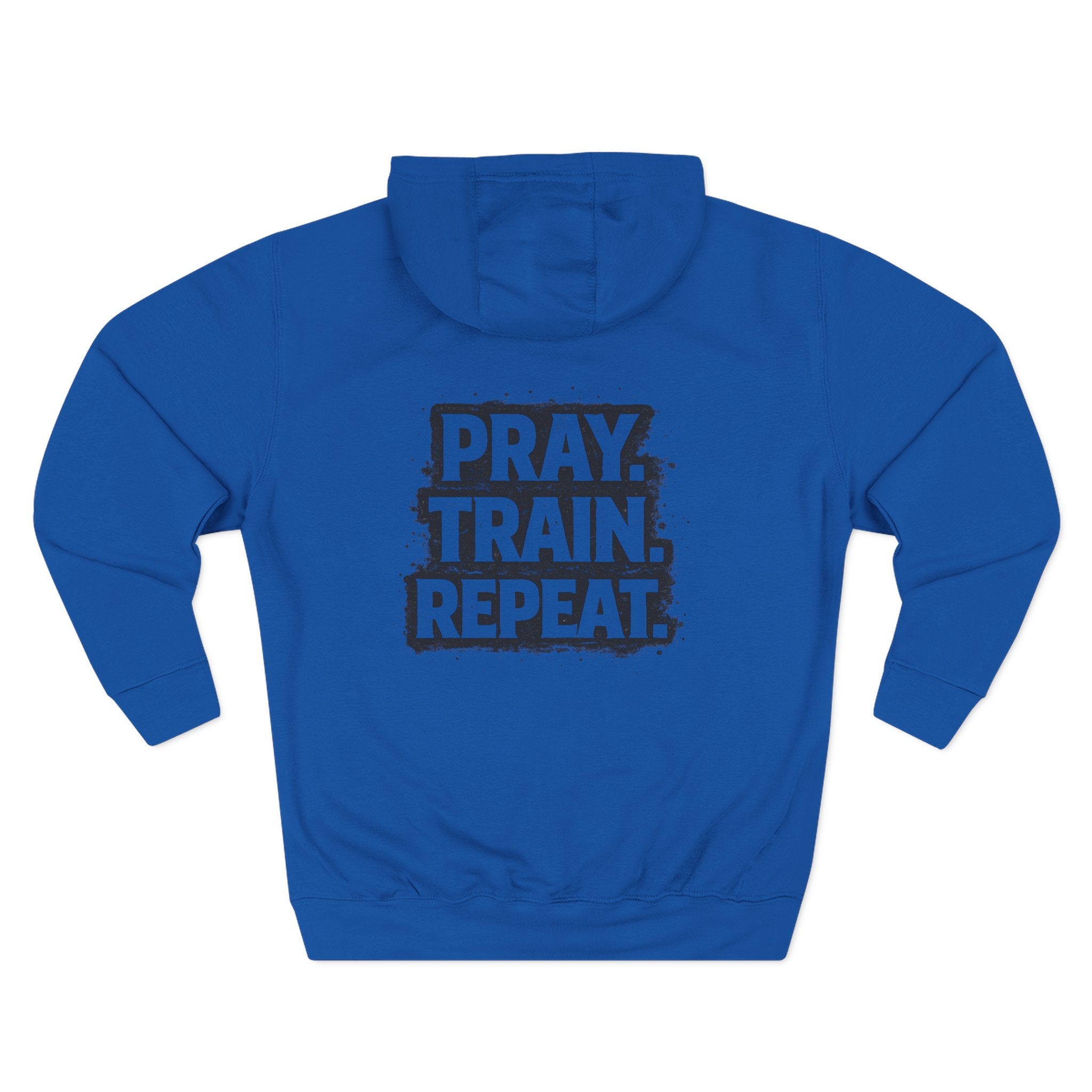 Grit and Faith Sweatshirt - Pray Train Repeat Hoodie