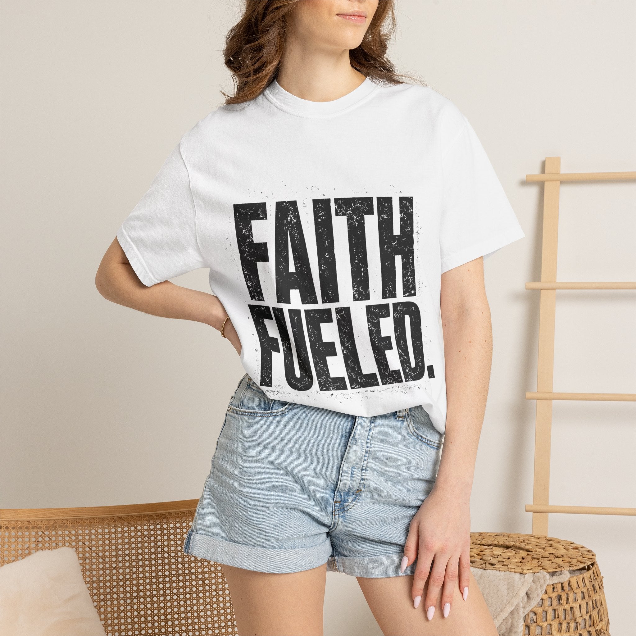 Grit and Faith T-Shirt — Faith Fueled Tee